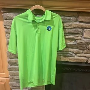 Polo style Timberwolves shirt size L